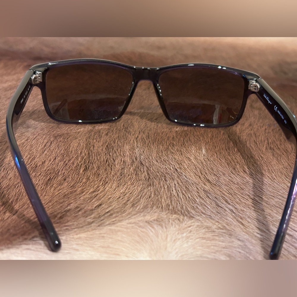 Salvatore Ferragamo Black Sunglasses - Picture 6 of 6